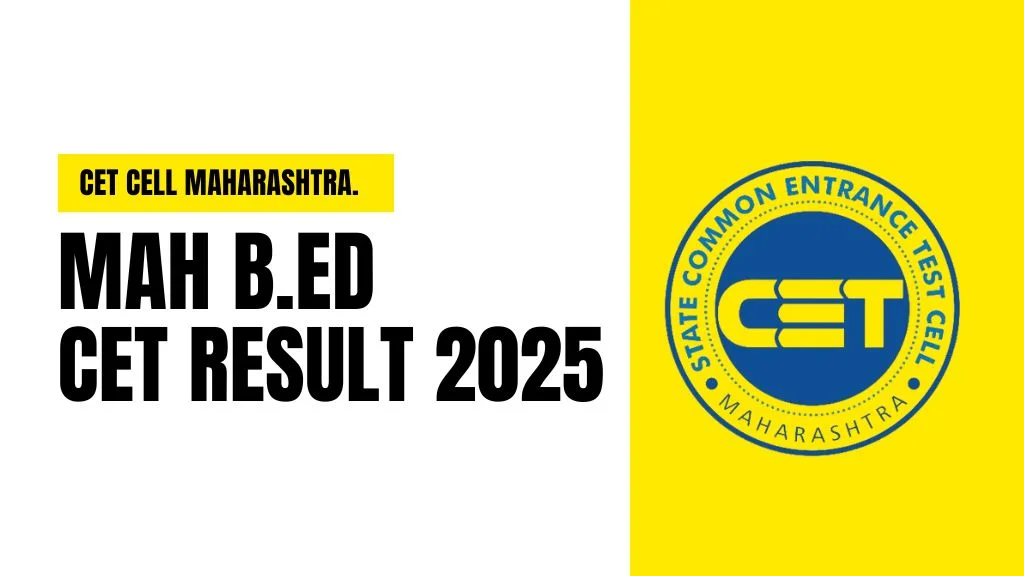 Maharashtra B.Ed Entrance Exam Result 2025